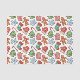 Watercolor Christmas Cookies Tissue Paper