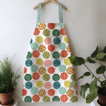 Watercolor Christmas Ornaments Apron<br><div class="desc">This festive apron is perfect for Christmas cooking,  baking,  and crafting! Featuring a playful color scheme of watercolor Christmas ornaments. Makes for a great gift and festive decor throughout the holidays!</div>