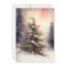 Watercolor Christmas Tree