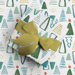 Watercolor Christmas Tree Wrapping Paper<br><div class="desc">The perfect festive gift wrap for under the Christmas tree! Featuring a playful color scheme of watercolor Christmas trees. Makes for cheerful gifts and festive decor throughout the holidays!</div>