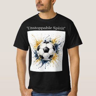 Watercolor Classic Soccer Ball - Sports Wall Art & T-Shirt