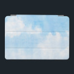Watercolor clouds and sky background iPad mini cover<br><div class="desc">Watercolor clouds and sky background © and ® Bigstock® - All Rights Reserved. | Create your own watercolor merchandise on Zazzle. Try adding your own text to create a one-of-a-kind product! It's easy to personalize your own item,  has no minimum orders & is custom produced when you order!</div>