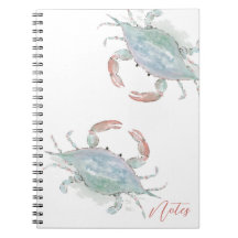 Watercolor Coastal Crab