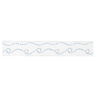 Watercolor Coastal Dots Table Runner