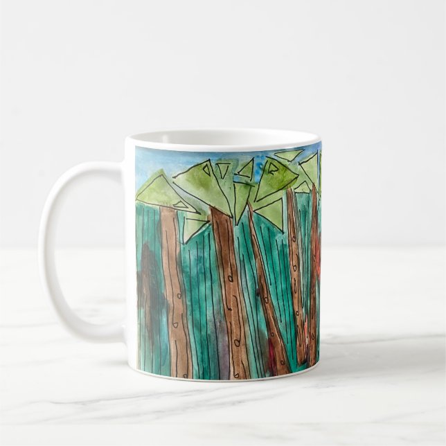 Watercolor Coffee Mug (Left)