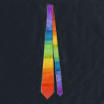 Watercolor Colorful Rainbow Modern Neck Tie<br><div class="desc">Rainbow Watercolor Colorful neck tie for your daily use or as a perfect gift to friends and family</div>