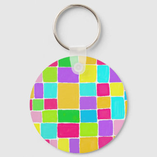 Watercolor Composition Keychain