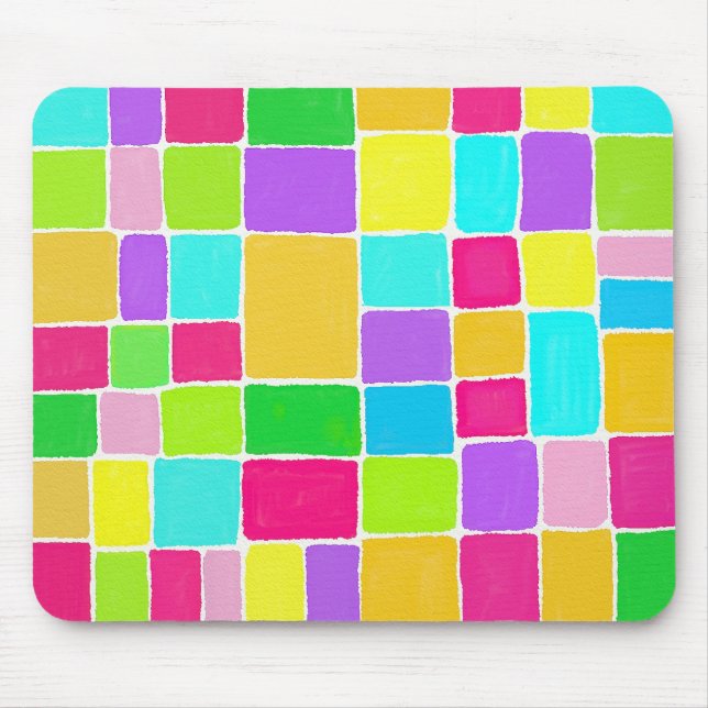 Watercolor Composition Mouse Pad (Front)