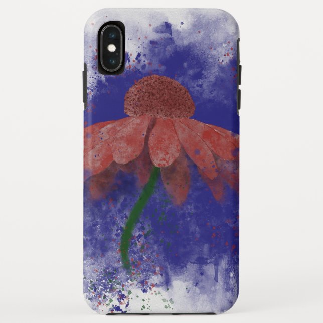 Watercolor Coneflower Case-Mate iPhone Case (Back)