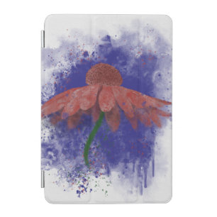 Watercolor Coneflower iPad Mini Cover
