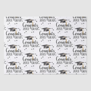Watercolor Congrats Grad 2026 Wrapping Paper