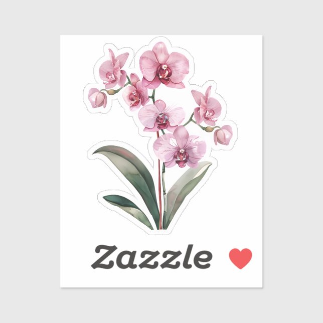 Watercolor Coquette Elements Sticker (Sheet)
