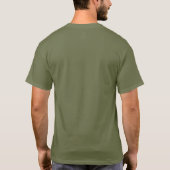 Watercolor Cougar  Puma, Mountain Lion, Animal T-S T-Shirt (Back)