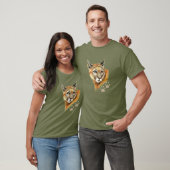 Watercolor Cougar  Puma, Mountain Lion, Animal T-S T-Shirt (Unisex)