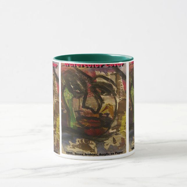 watercolor cover mug (Center)