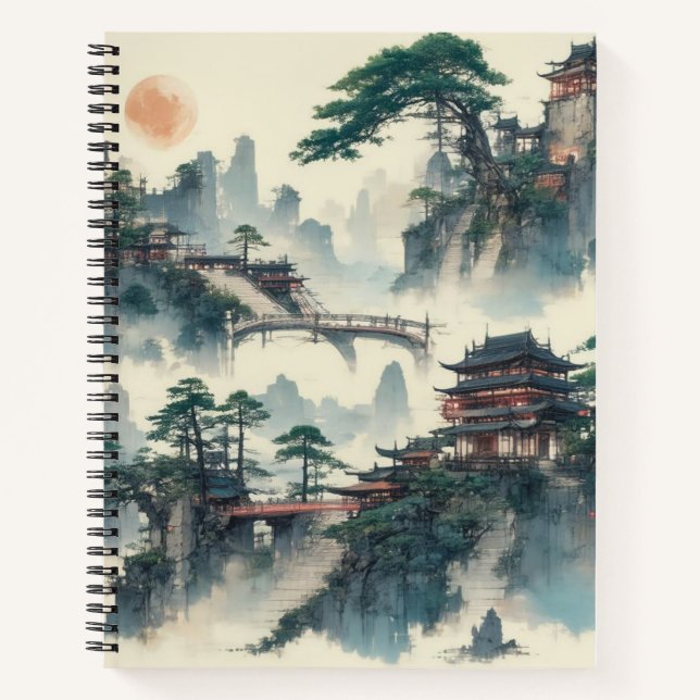 Watercolor Create Your Own Custom Design notebook (Front)