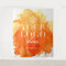 Watercolor Custom Logo Trade Show Event Backdrop