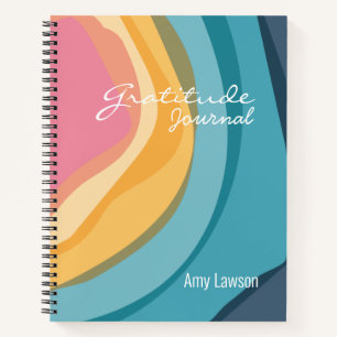 Watercolor Customized Gratitude Journal