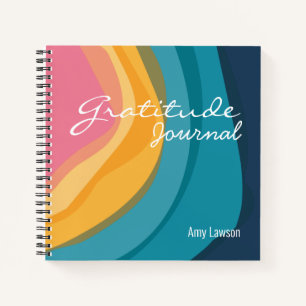 Watercolor Customized Gratitude Journal