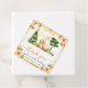 Watercolor Cute Floral Fox Baby Shower Favor Tags Zazzle