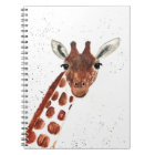 Watercolor Cute Giraffe animal Safari Jungle Art