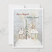 Watercolor cute magical