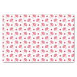 watercolor cute red mushrooms and polka dots tissue paper