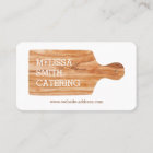 Watercolor Cutting Board Catering Chef Logo