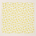 Watercolor Daffodil Ditzy Floral Scarf<br><div class="desc">Step out for your favorite spring occasion with these watercolor daffodil scarves! Shop the collection for more beautiful daffy printed goods. To see more work and learn about this artist,  visit her at www.theprintsprincess.com and www.instagram.com/theprintsprincess</div>