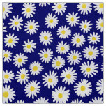 Watercolor Daisies Fabric