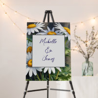 Watercolor Daisies Flowers Professional Trendy
