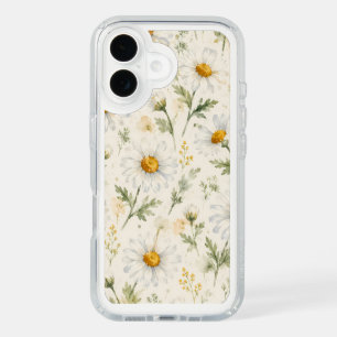 Watercolor Daisy Wildflower Botanical iPhone 16 Case
