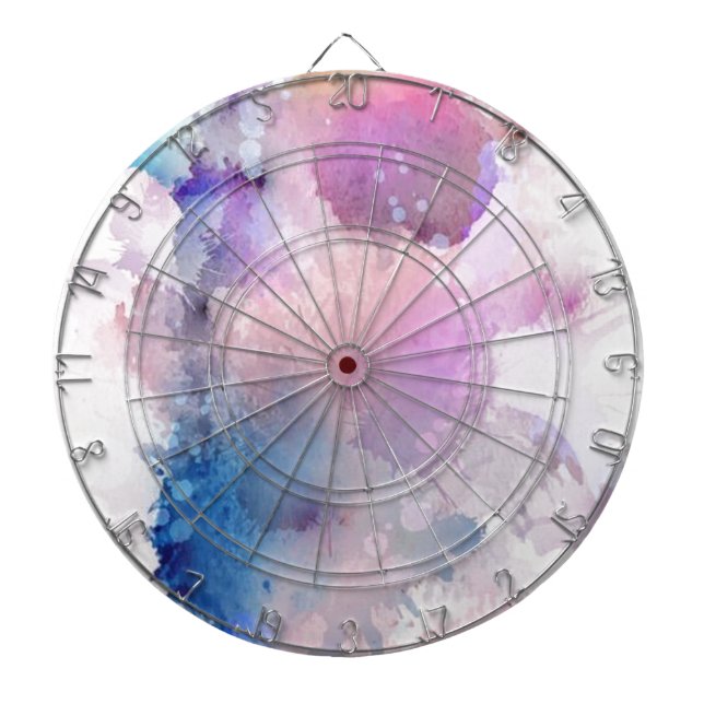 Watercolor Dartboard (Front)