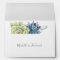 Watercolor Desert Cactus Succulents Wedding