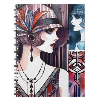 Watercolor design notebook