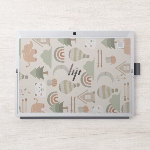 Watercolor Design stickers HP Laptop Skin
