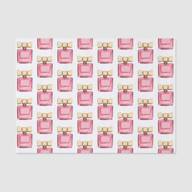 Watercolor Designer Perfume Parfum Tissue Paper (Front)