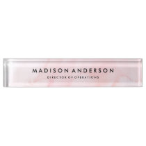 Watercolor Desk Name Plate Watercolor Desk Name Plate