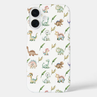 Watercolor Dinosaur Discovery iphone Case