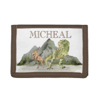 Watercolor Dinosaur T-Rex Tyrannosaurus name