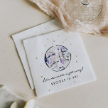 Watercolor Disco Ball Birthday Party Napkins<br><div class="desc">Add a fun touch to your birthday party with these paper napkins featuring a watercolor painted disco ball and playful text.</div>