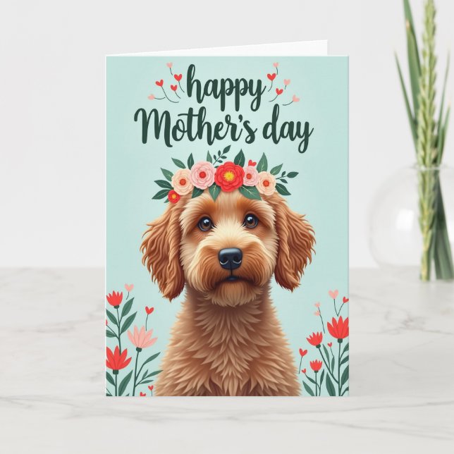 Watercolor Dog Friend Card (Front)