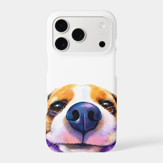 Watercolor Dog iPhone 17 Pro Case
