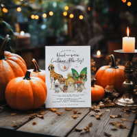 Watercolor Dogs | Howl-o-ween Puppy Costume Party