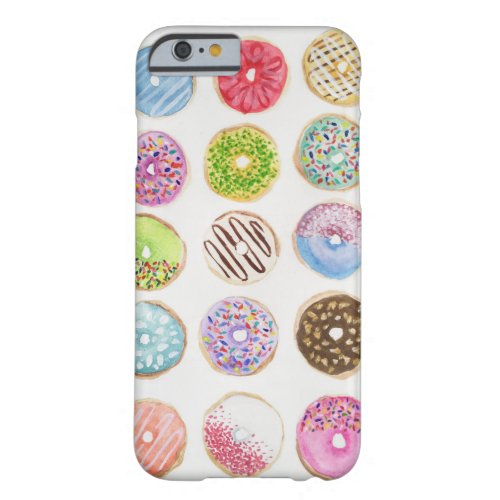 Watercolor Donut Phone Case