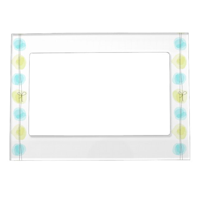 Watercolor Dots Magnetic Frame (Front)