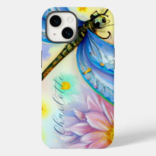 Watercolor Dragonfly, Personalize Case-Mate iPhon Case-Mate iPhone 14 Case