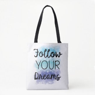 Watercolor Dream Tote Bag Eco Shopping