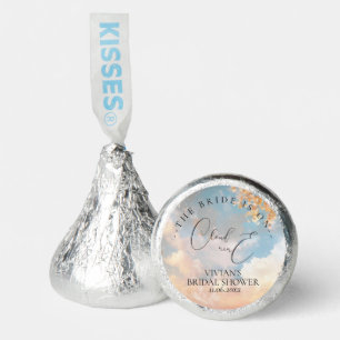 Watercolor Dreamy Sunset Cloud 9 Bridal Shower Hershey®'s Kisses®