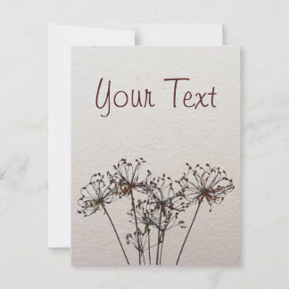 Watercolor Dried Flowers